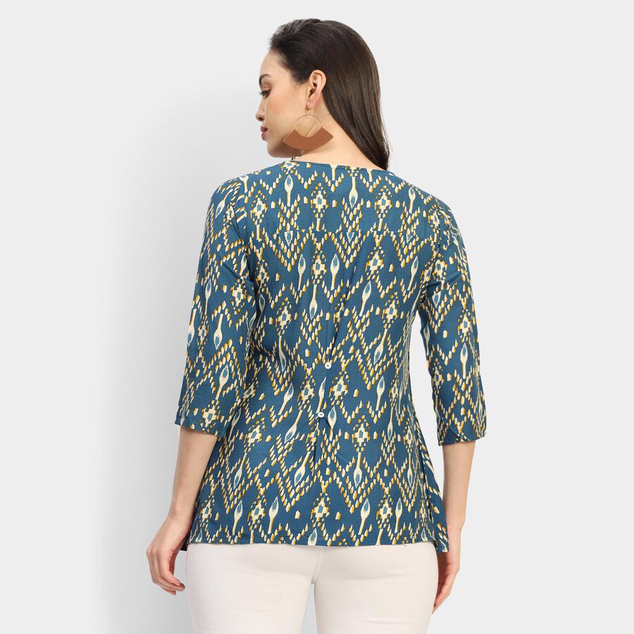 Ladies' Kurti , Mid Blue, large image number null