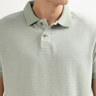 Men's Collared Half Sleeves T-Shirt , Light Green, small image number null
