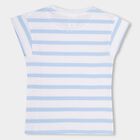 Girls' 100% Cotton T-Shirt , सफ़ेद, small image number null