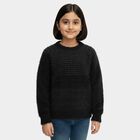 Girls' Pullover, Black, small image number null