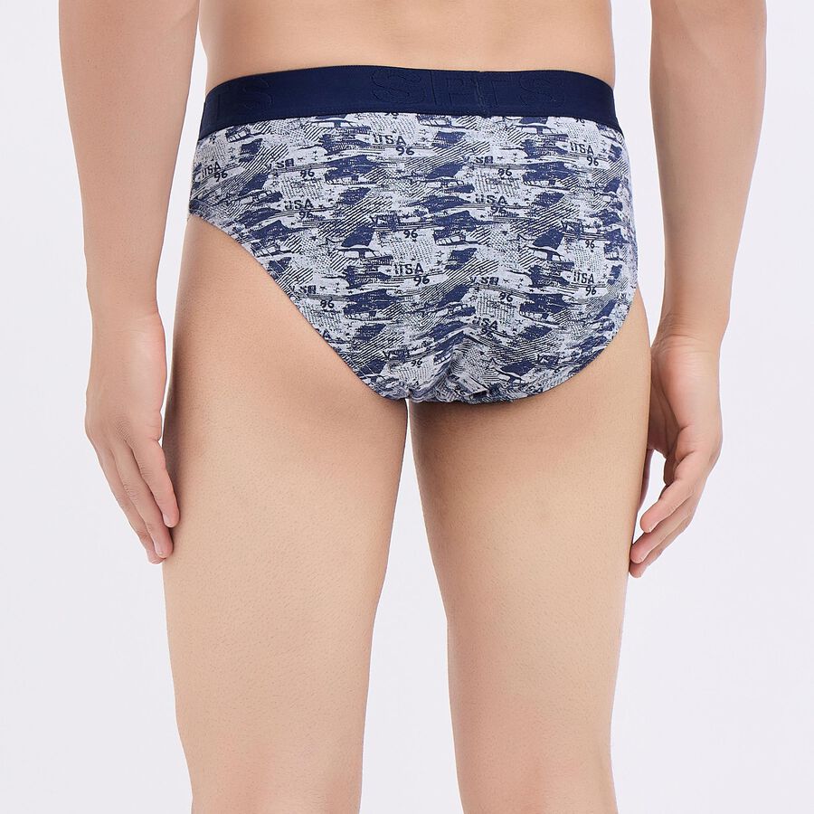 Men's V-Cut Briefs, Black, large image number null
