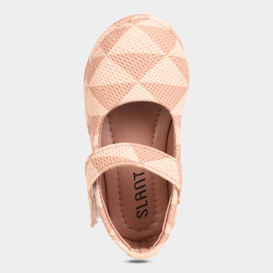 Girls Velcro Sandals, गहरा पीला, large image number null
