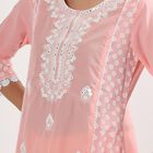 Ladies' 100% Cotton Ethnic Set , Light Pink, small image number null
