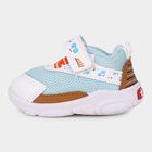 Boys Light Blue and White Velcro Casual Shoes, Blue, small image number null