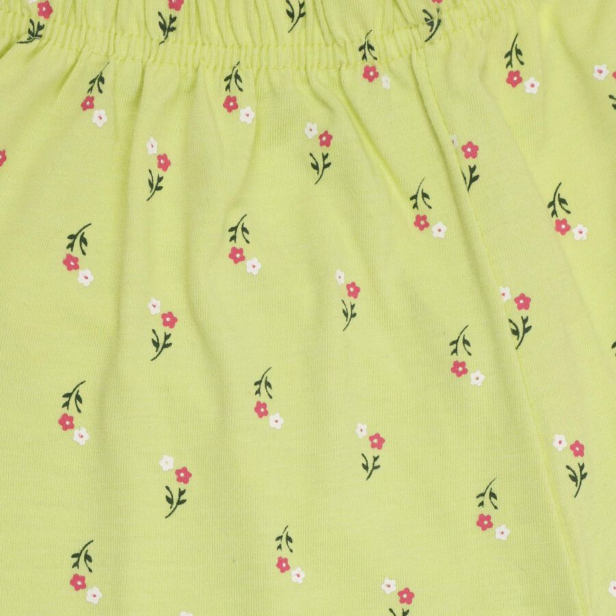 Girls' Capris , Light Green, large image number null
