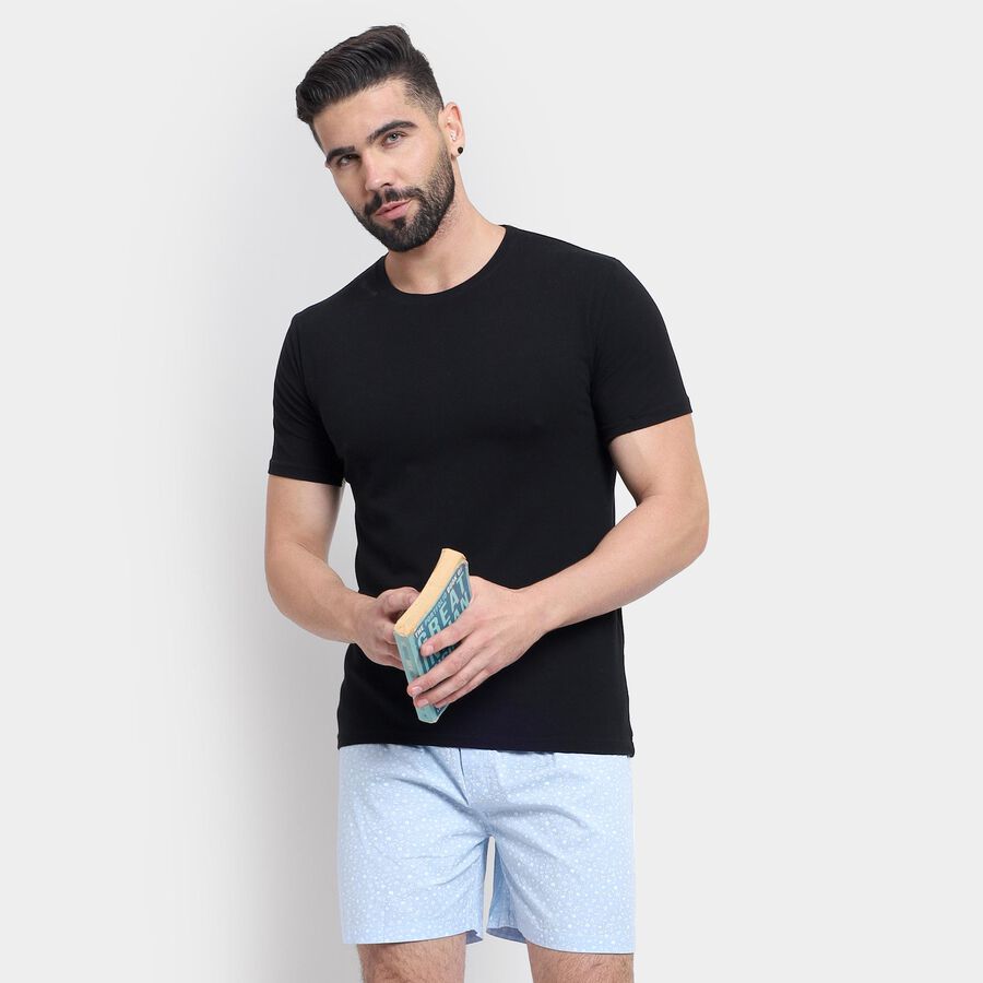 Men's 100% Cotton Boxers , हल्का नीला, large image number null