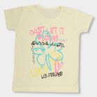 Girls' T-Shirt, पीला, small image number null