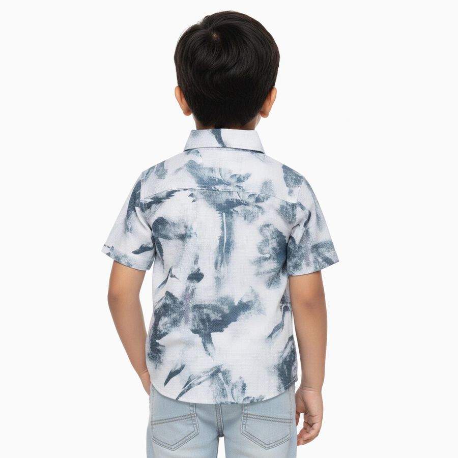 Boys' Casual Shirt, सफ़ेद, large image number null
