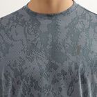 Men's Dark Slate Blue Crew Neck Drifit Tee Shirt, गहरा नीला, small image number null
