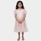 Girls' Frock, हल्का गुलाबी, small