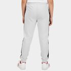 Boys' Navy Blue Regular Fit Solid Pyjama, एक्रू मिश्रित, small