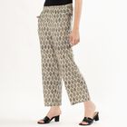 Women's Beige Printed Relaxed Fit Palazzos, Beige, small image number null