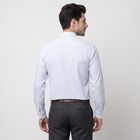 Men's Light Blue Spread Collar Formal Shirt, हल्का नीला, small