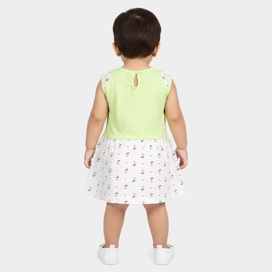 Infants' Frock, Light Green, large