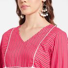 All Over Print Kurti, मूँगा (कोरल), small image number null