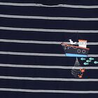 Boys' Knit Baba Suit, Navy Blue, small image number null