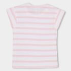 Girls' 100% Cotton T-Shirt, गुलाबी, small image number null