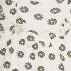 Infants' Off-White Daisy Printed Ruffled Frock, ऑफ व्हाइट, small image number null
