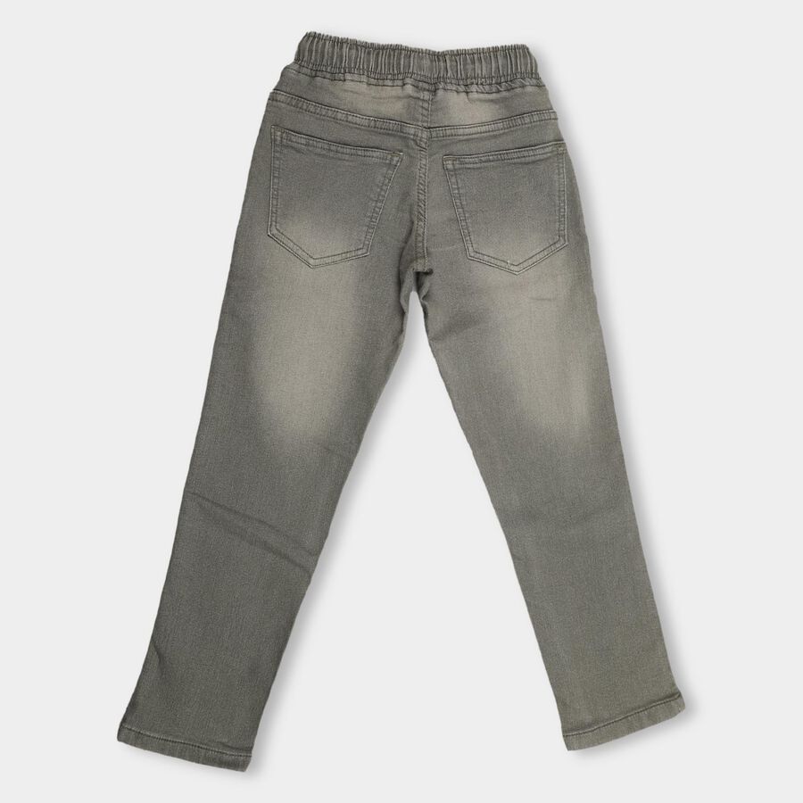 Boys' Basic Jeans, Olive, large image number null