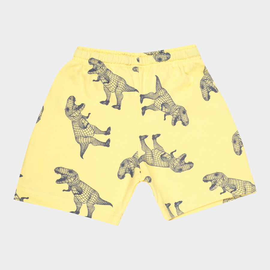 Boys All Over Print Bermuda, Yellow, large image number null