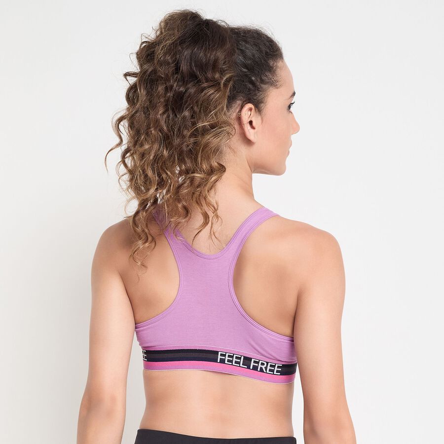 Ladies' Padded Bra, Lilac, large image number null