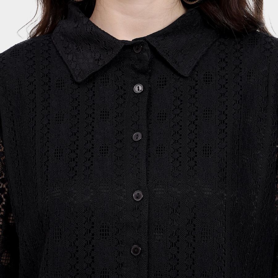 Ladies' Shirt, Black, large image number null