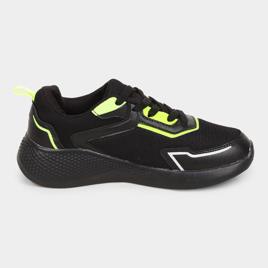 Men's Sport Shoes, Black, large