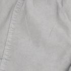 Boys' Light Grey Cotton Elastic Waist Bermuda Shorts, हल्का ग्रे, small image number null