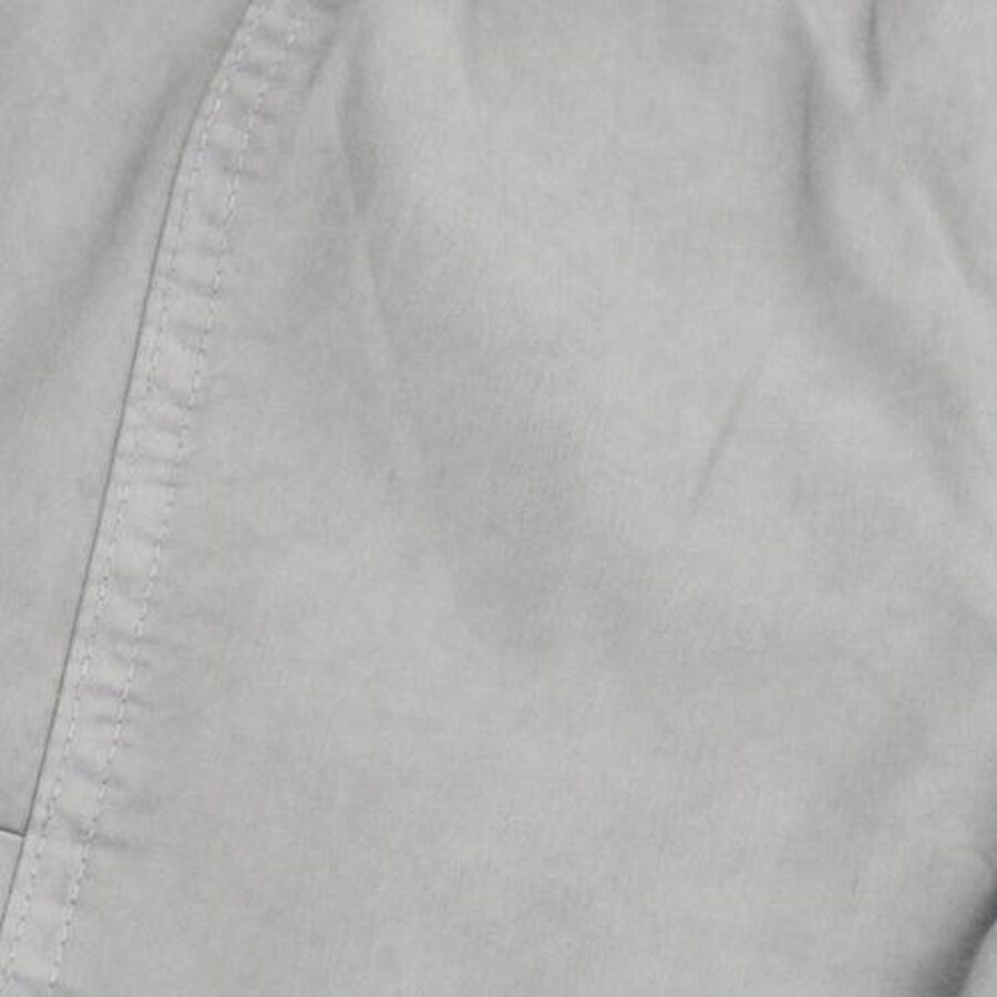 Boys' Light Grey Cotton Elastic Waist Bermuda Shorts, हल्का ग्रे, large image number null