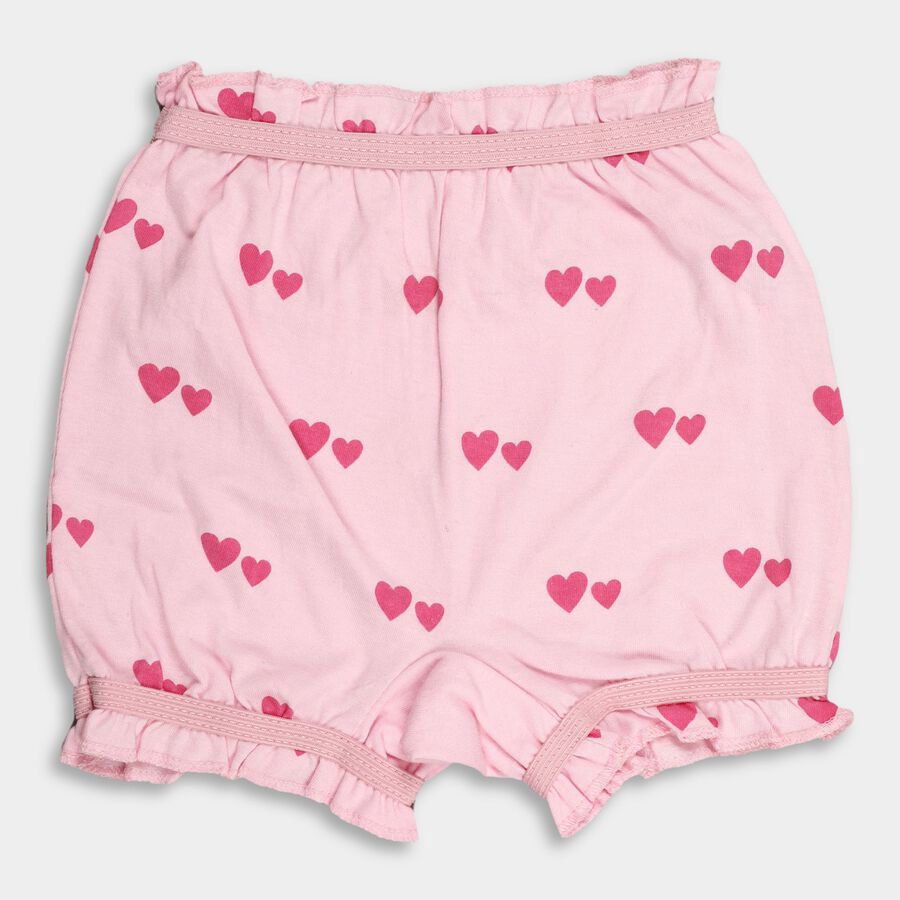 Girl's Cotton Bloomer, गुलाबी, large image number null