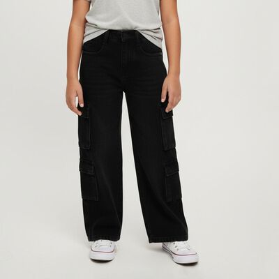 Girls' 100% Cotton Jeans