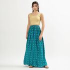 Ladies' Lehenga Skirt, Dark Green, small image number null