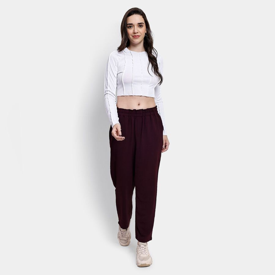 Ladies' Trousers, Wine, large image number null