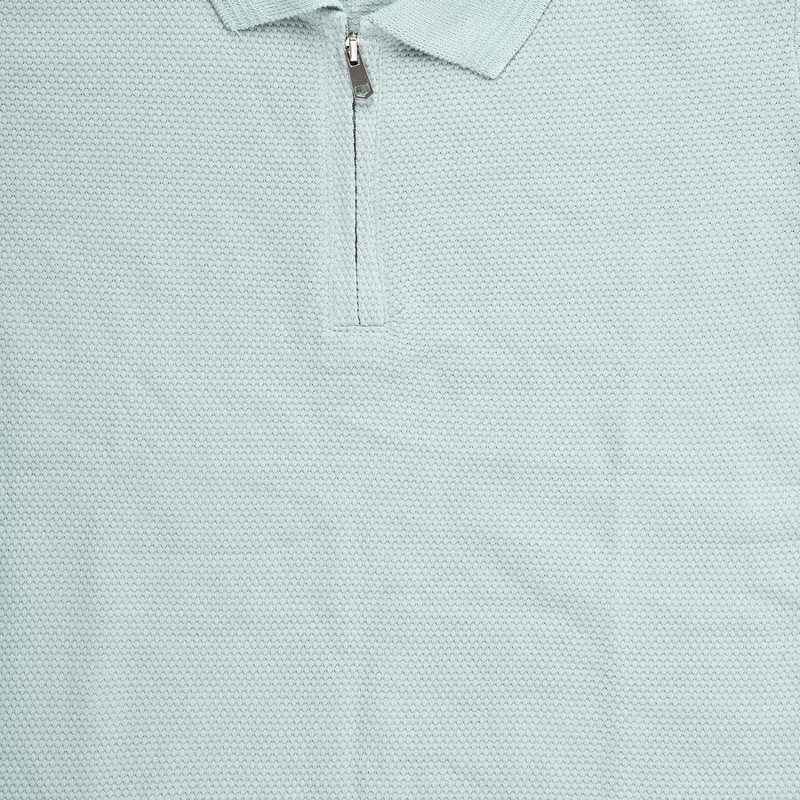 Boys Light Green Cotton Round Neck Casual T-Shirt, हल्का हरा, large