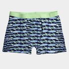 Boys' Navy Blue Regular Fit Cotton Briefs, हल्का नीला, small