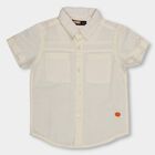 Boys' Casual Shirt, Beige, small image number null