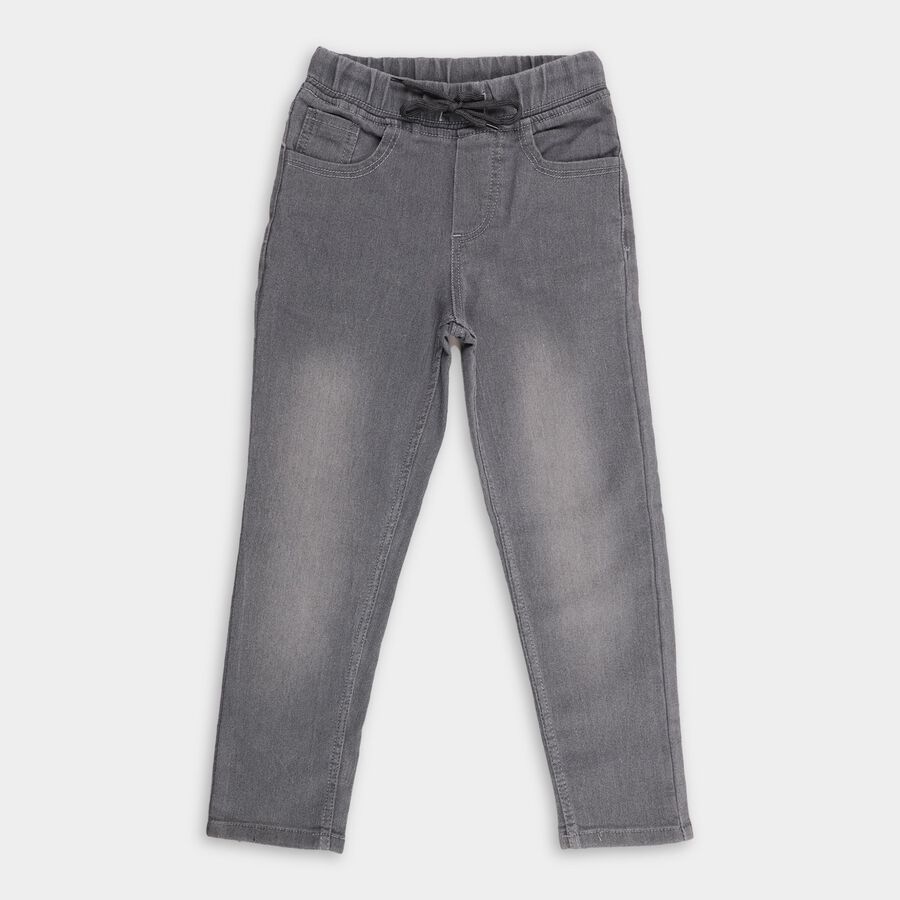 Boys' Jeans , गहरा ग्रे, large image number null