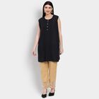 Ladies' 100% Cotton Palazzos, Beige, small