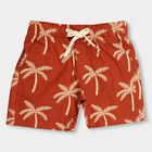 Boys' Rust Red Cross Pocket Bermuda Shorts, Rust, small image number null