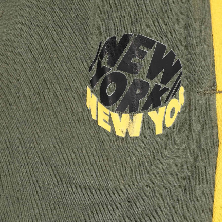 Boys Cotton Pyjama, Olive, large image number null