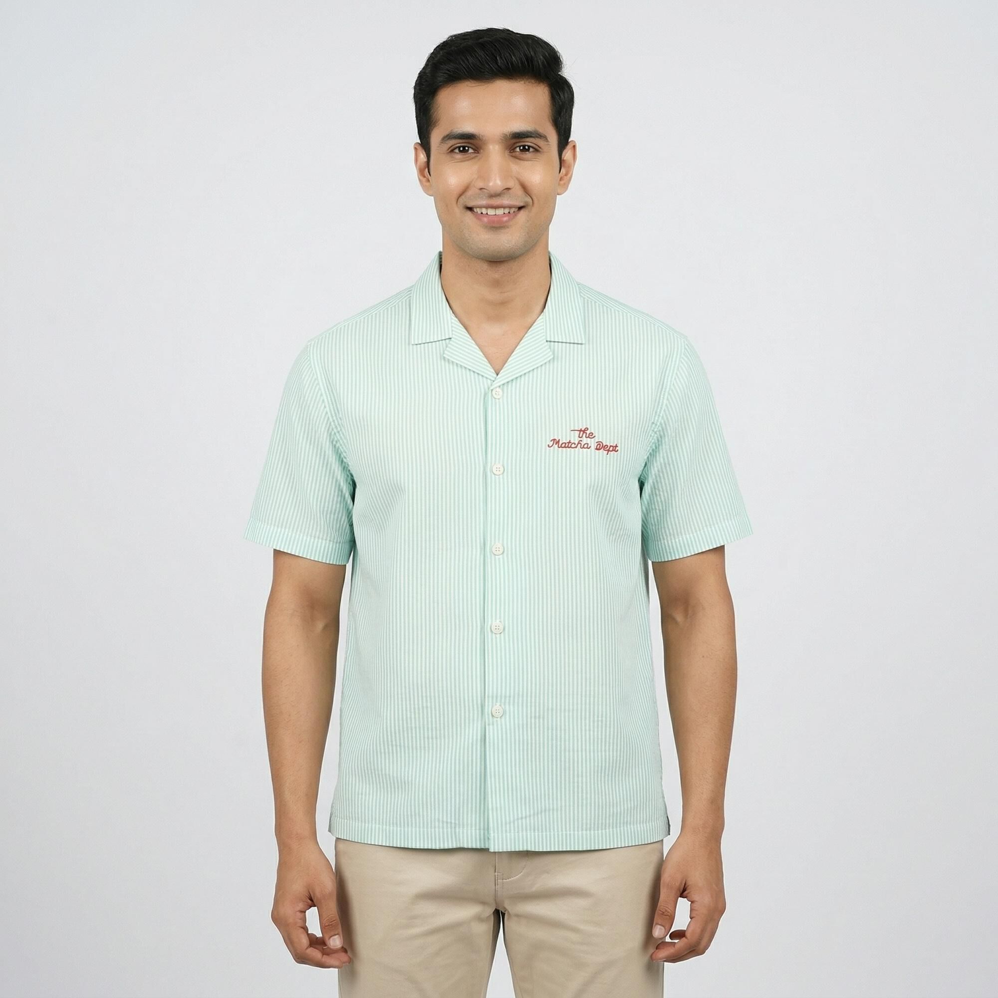 Driftwood Men Green Cotton Casual Shirt | Vishal Mega Mart India