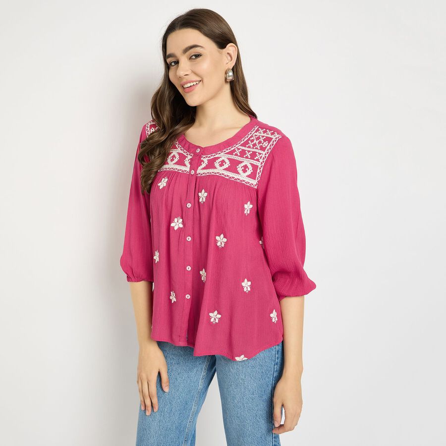 Ladies' Shirt, Purple, large image number null