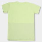 Boys' 100% Cotton Half Sleeves T-Shirt , हल्का हरा, small image number null
