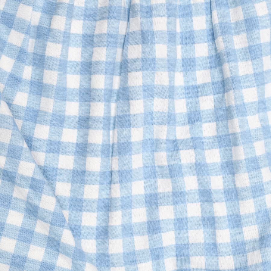 Girls' 100% Cotton Bloomer, Light Blue, large image number null