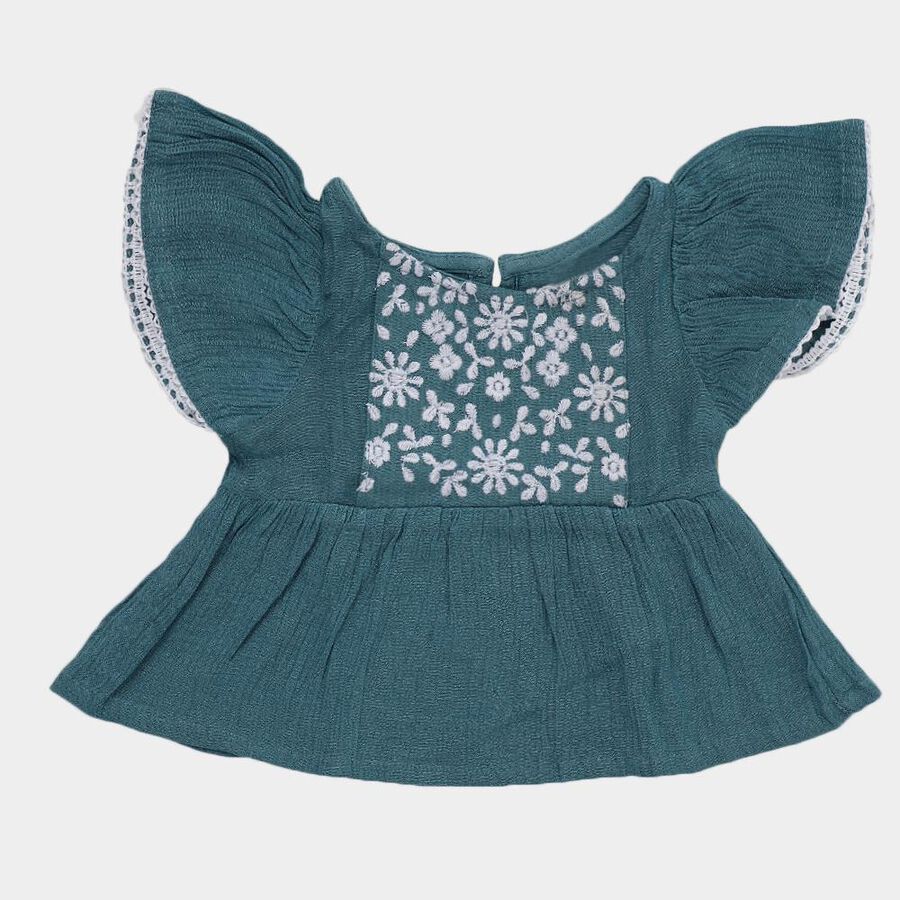 Infants' T-Shirt, Teal Blue, large image number null