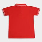 Boys' Half Sleeves T-Shirt , लाल, small image number null