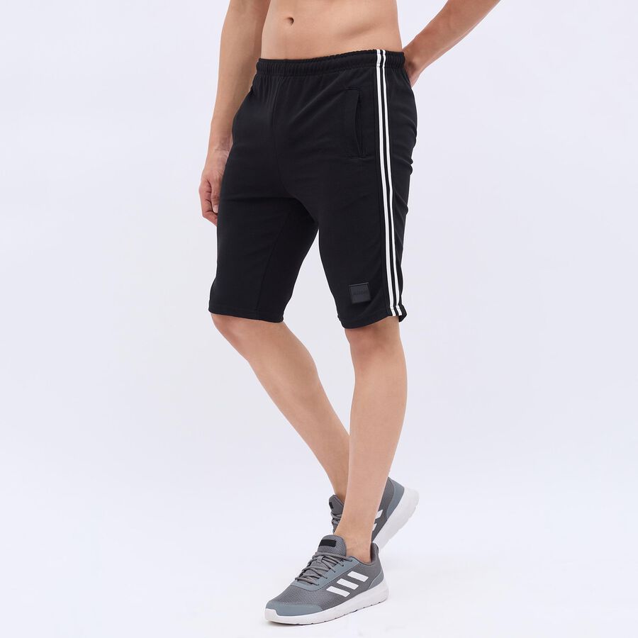 Men's Basic Jamaican, Black, large image number null