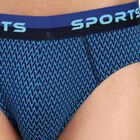 Men's 100% Cotton Briefs , गहरा हरा, small