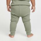 Infants Light Sage Green Round Neck Casual Thermal, Light Green, small image number null