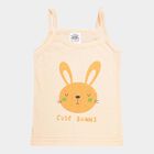 Infants Solid Slip Vest, Peach, small image number null